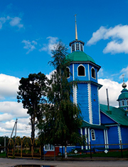 Церковь в честь Владимирской Иконы Божией Матери в селе Владимирское